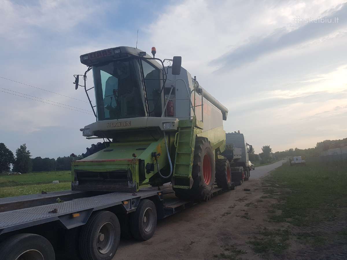 Kombainas Claas Lexion 450 Ardomas Dalimis - nuotraukos Nr. 6