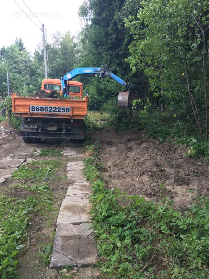 Smėlis skalda kompostas juodžiemis žvyras betonas - nuotraukos Nr. 14