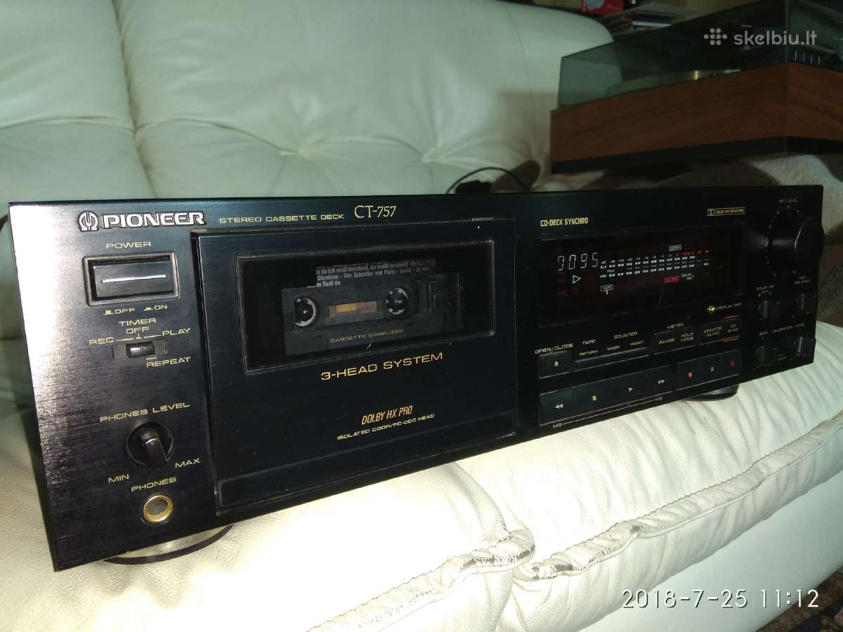 Kasetinis Nakamichi Akai Aiwa Sony JVC Pioneer - nuotraukos Nr. 19