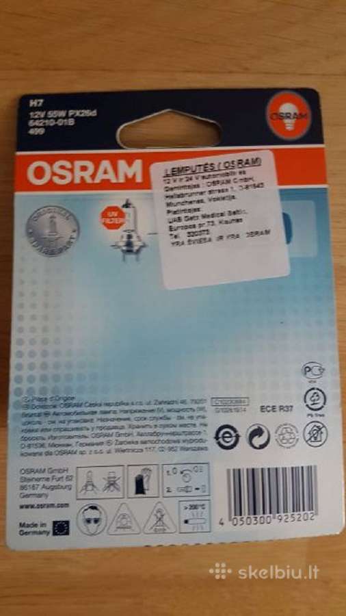 Osram lempa - nuotraukos Nr. 2