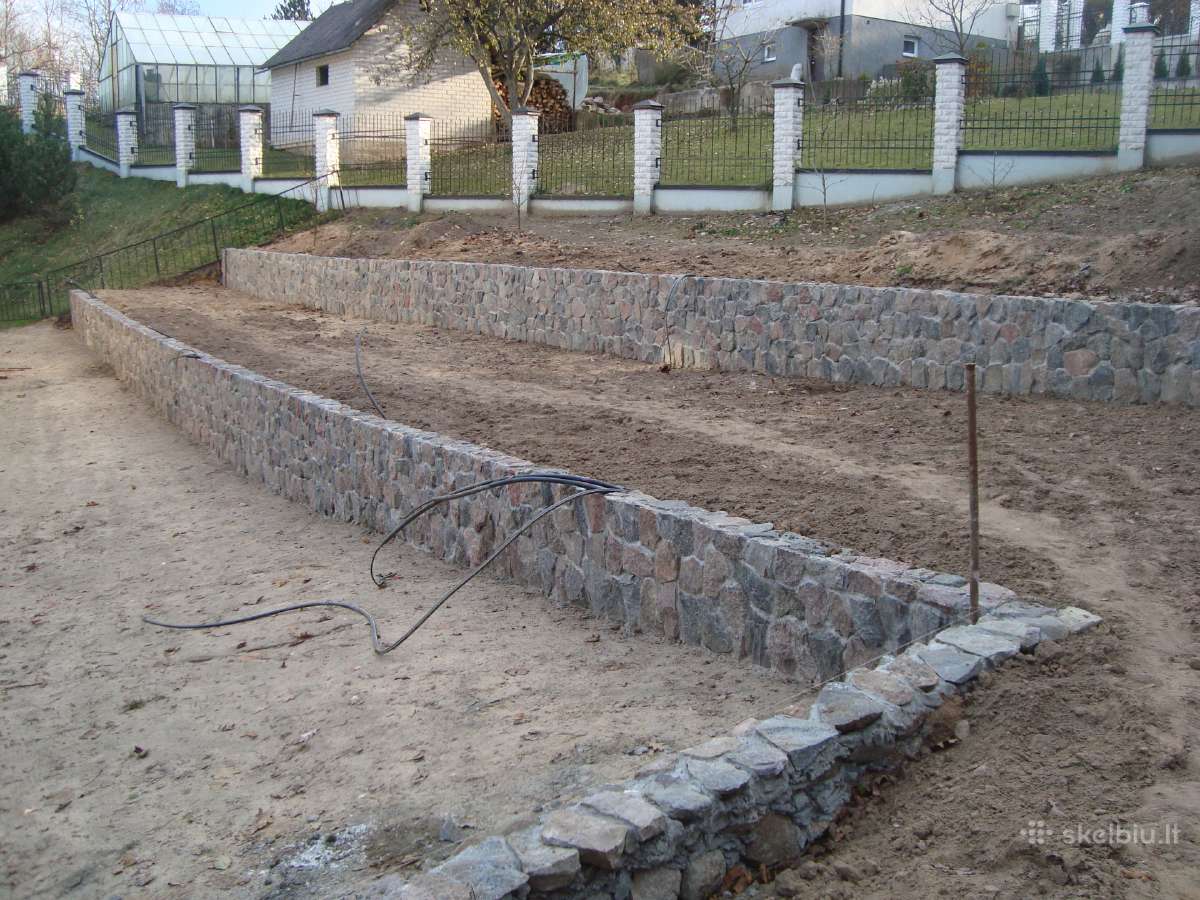 Viliaus lauko židiniai, akmens mūro darbai - nuotraukos Nr. 26
