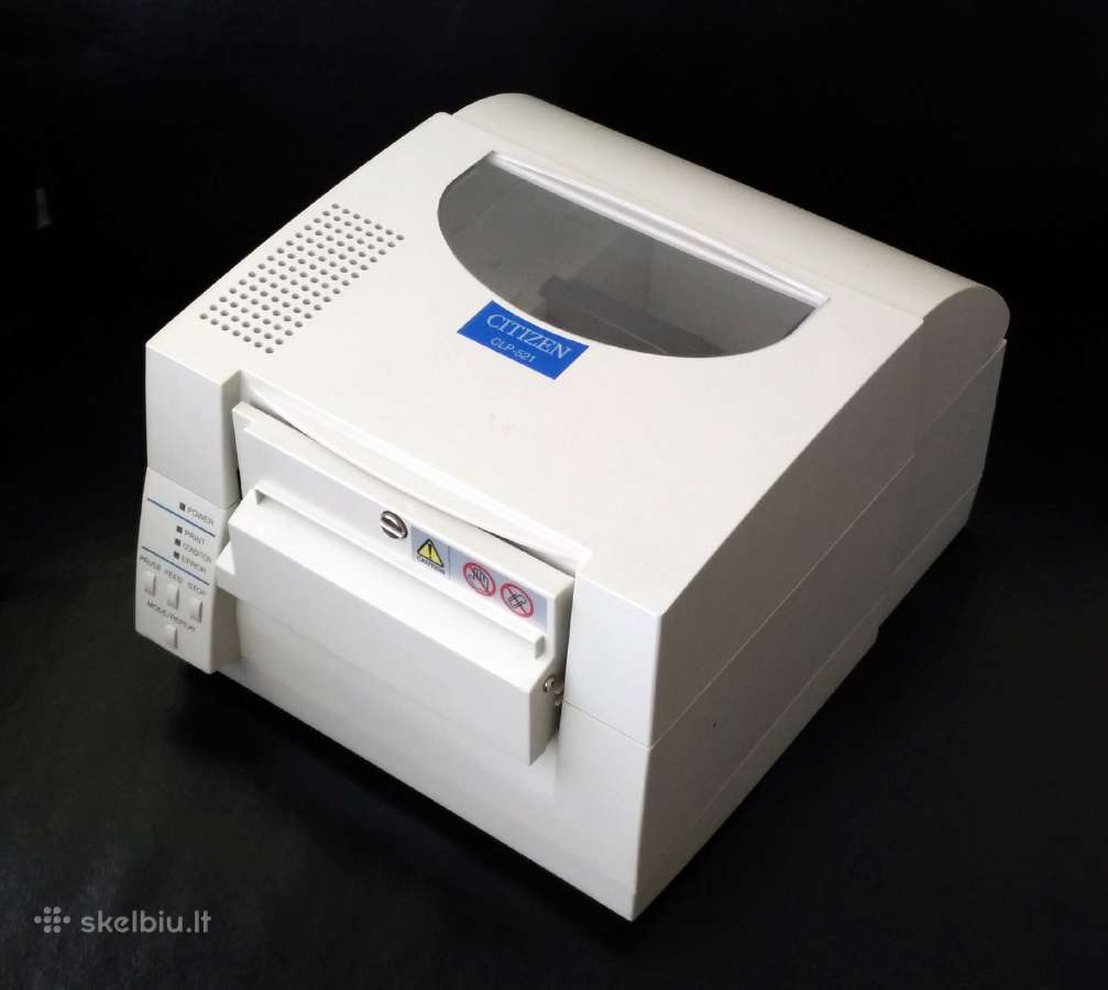 Citizen Cl-s521 lipdukų spausdintuvas ir kiti - nuotraukos Nr. 7