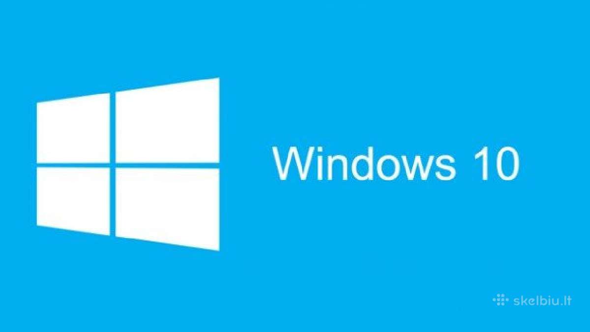 Microsoft Windows 10 ir 11 Pro ir Home