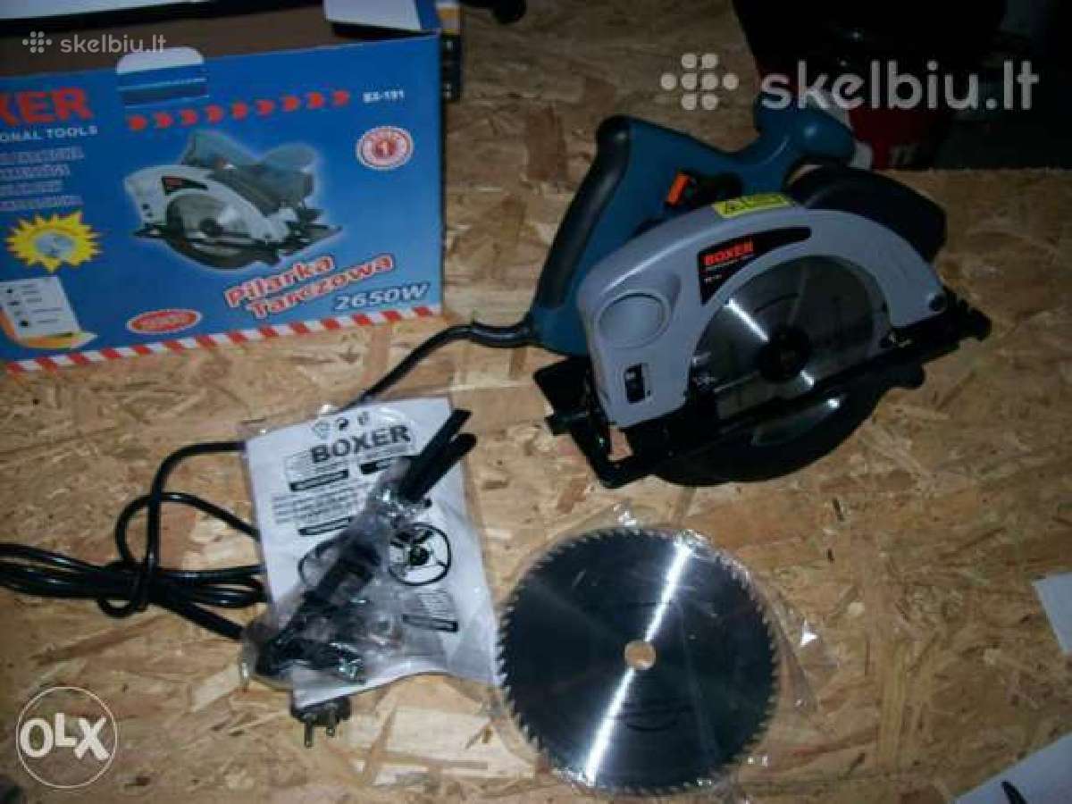 Pigiausiai Diskinis Pjuklas 2650w! - nuotraukos Nr. 9