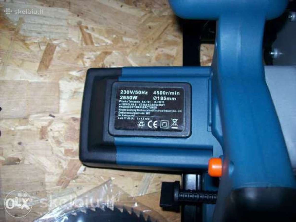 Pigiausiai Diskinis Pjuklas 2650w! - nuotraukos Nr. 10