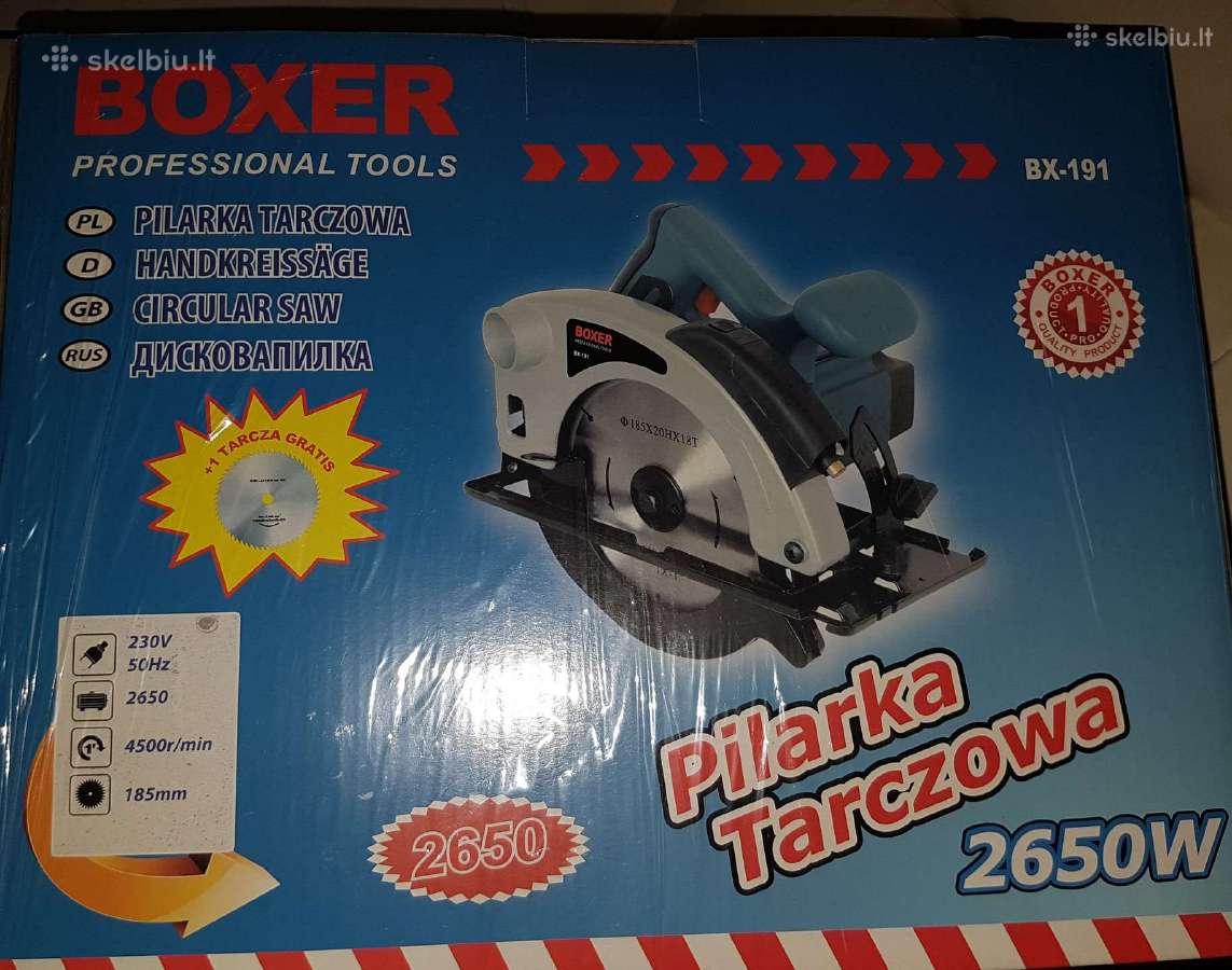 Pigiausiai Diskinis Pjuklas 2650w! - nuotraukos Nr. 11