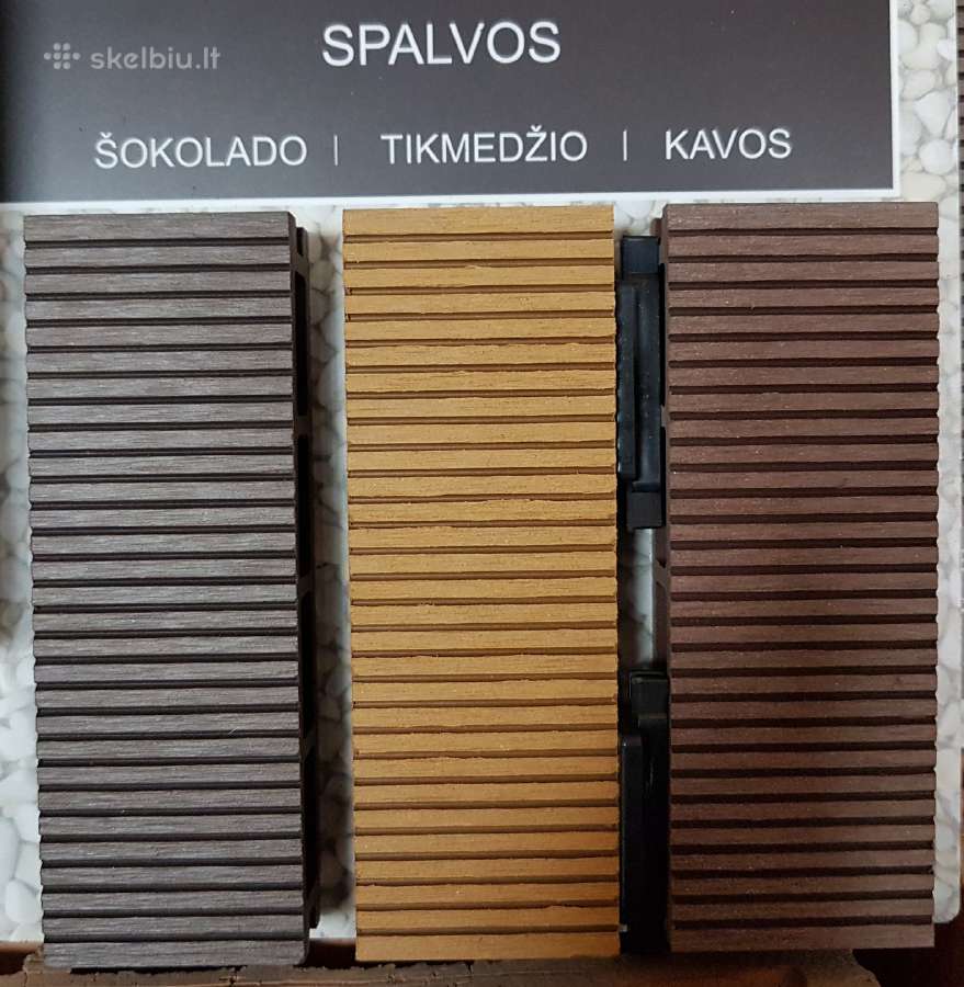 Wpc Terasinės lentos 21eur/m2 - nuotraukos Nr. 4