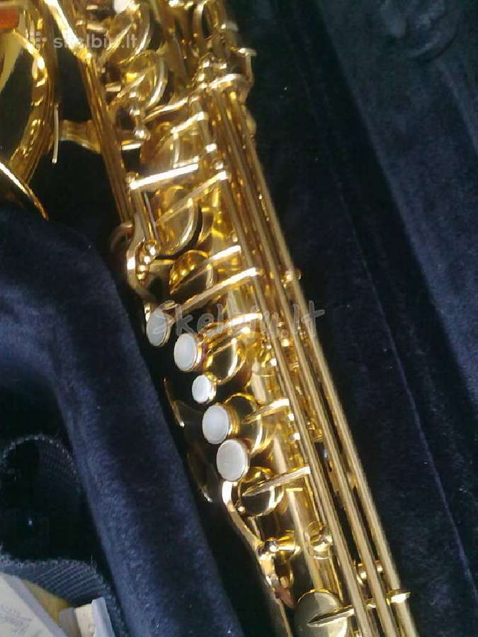 Saksofonas yamaha-275 (praktiškai naujas) - nuotraukos Nr. 8