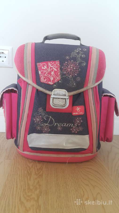 Ergonominė Belmil kuprinė pradinukui