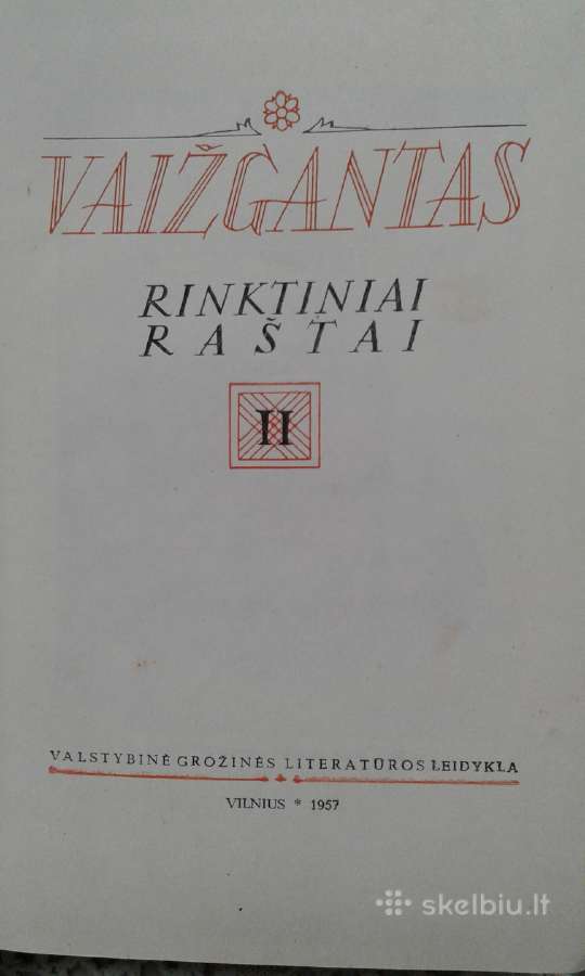 Vaižgantas 2 knygos -rastai - nuotraukos Nr. 5