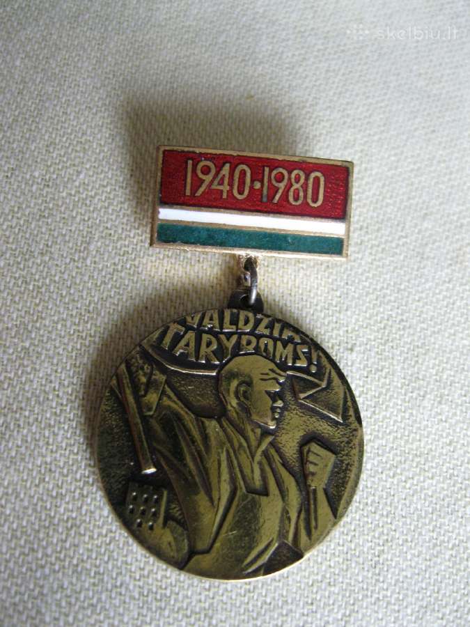 CCCP - TSRS Medaliukas 1940 -1980 m. .zr. foto.