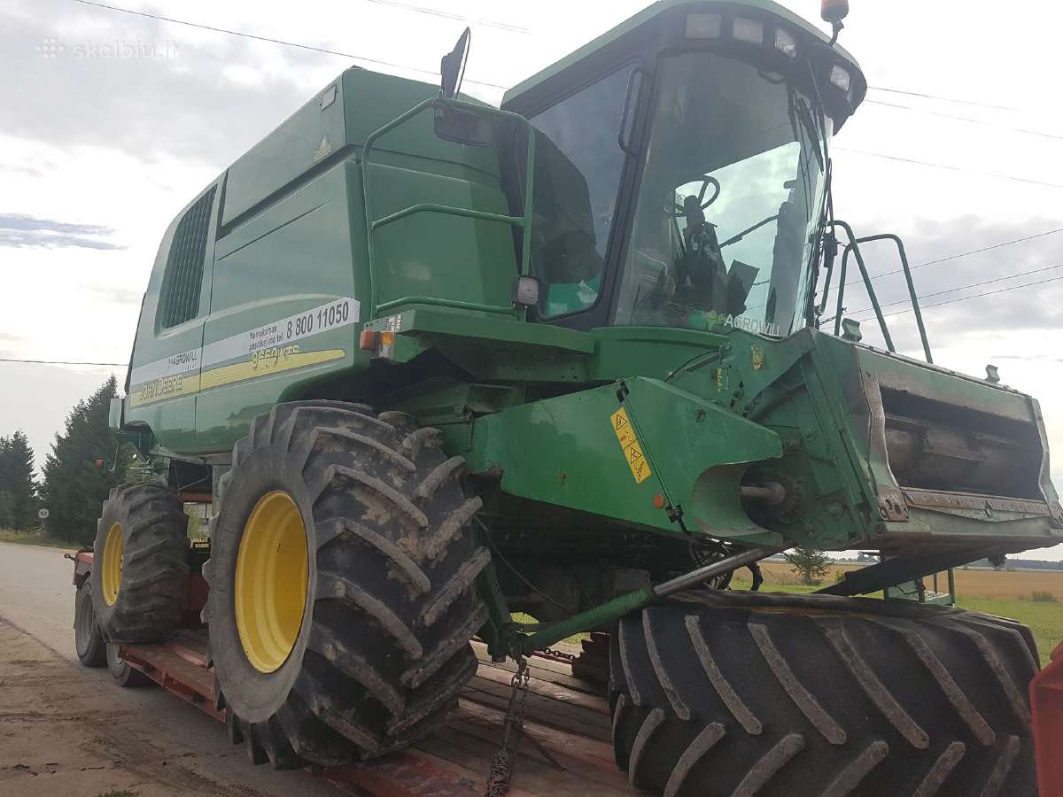 Kombainas John Deere 9660 Wts Ardomas Dalimis - Skelbiu.lt