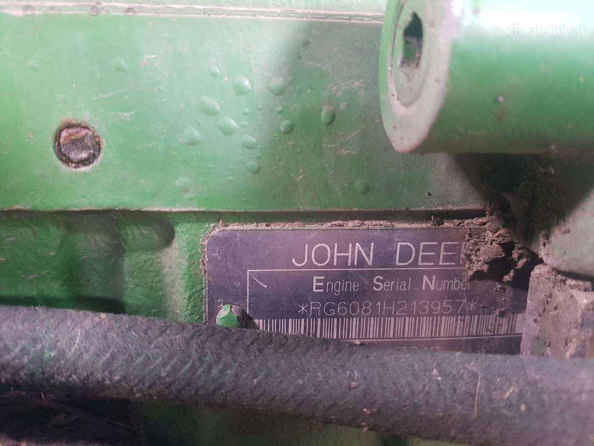 Kombainas John Deere 9660 Wts ardomas dalimis - nuotraukos Nr. 6