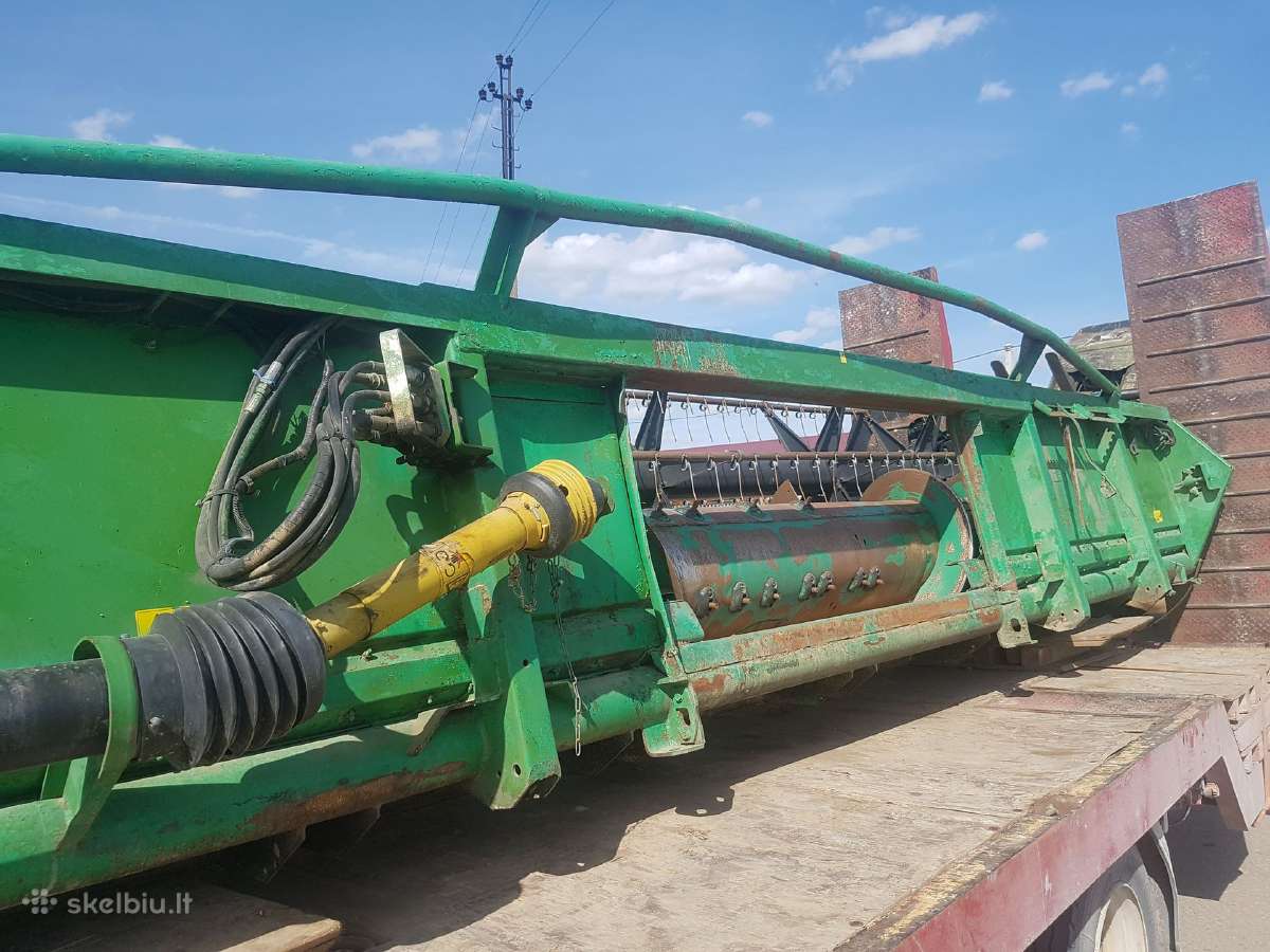 Kombainas John Deere 9660 Wts ardomas dalimis - nuotraukos Nr. 8