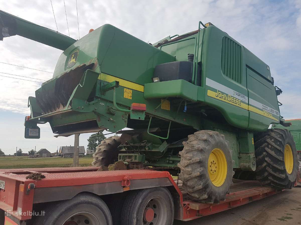 Kombainas John Deere 9660 Wts ardomas dalimis - nuotraukos Nr. 10