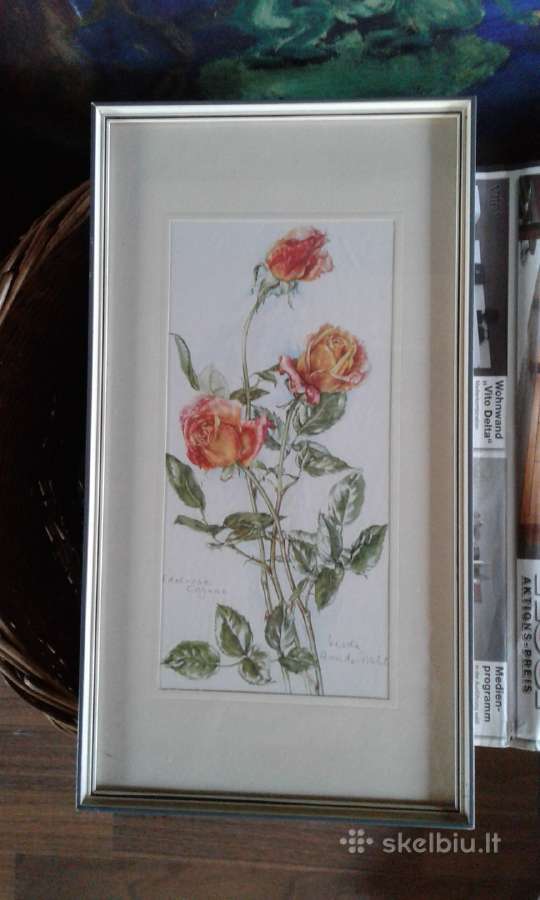 Botaniniai ir litografijos paveikslėliai - nuotraukos Nr. 6