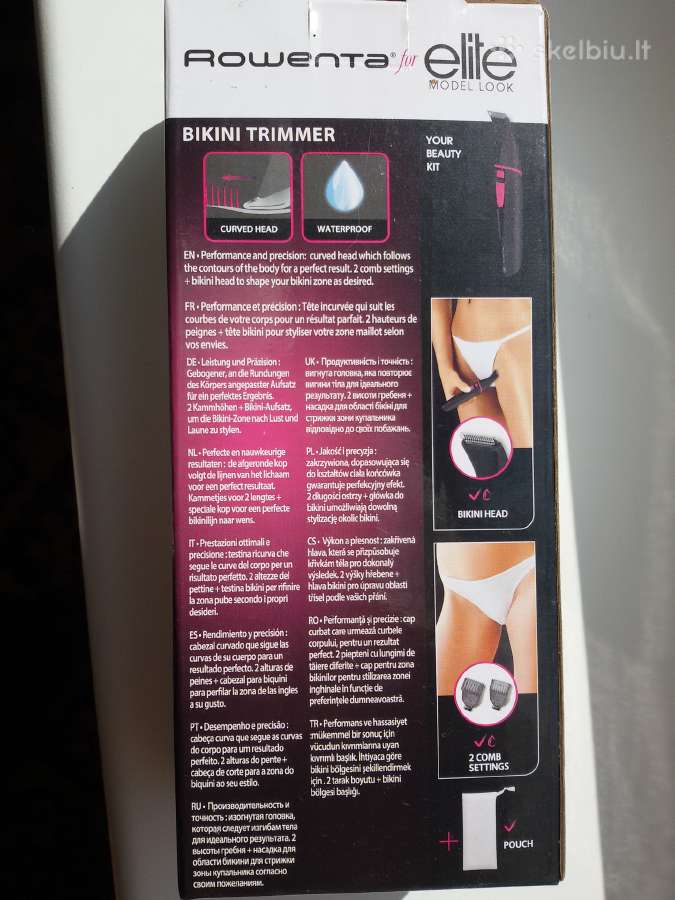 Bikinio srities skustuvas (Bikini trimmer) Rowenta - nuotraukos Nr. 2