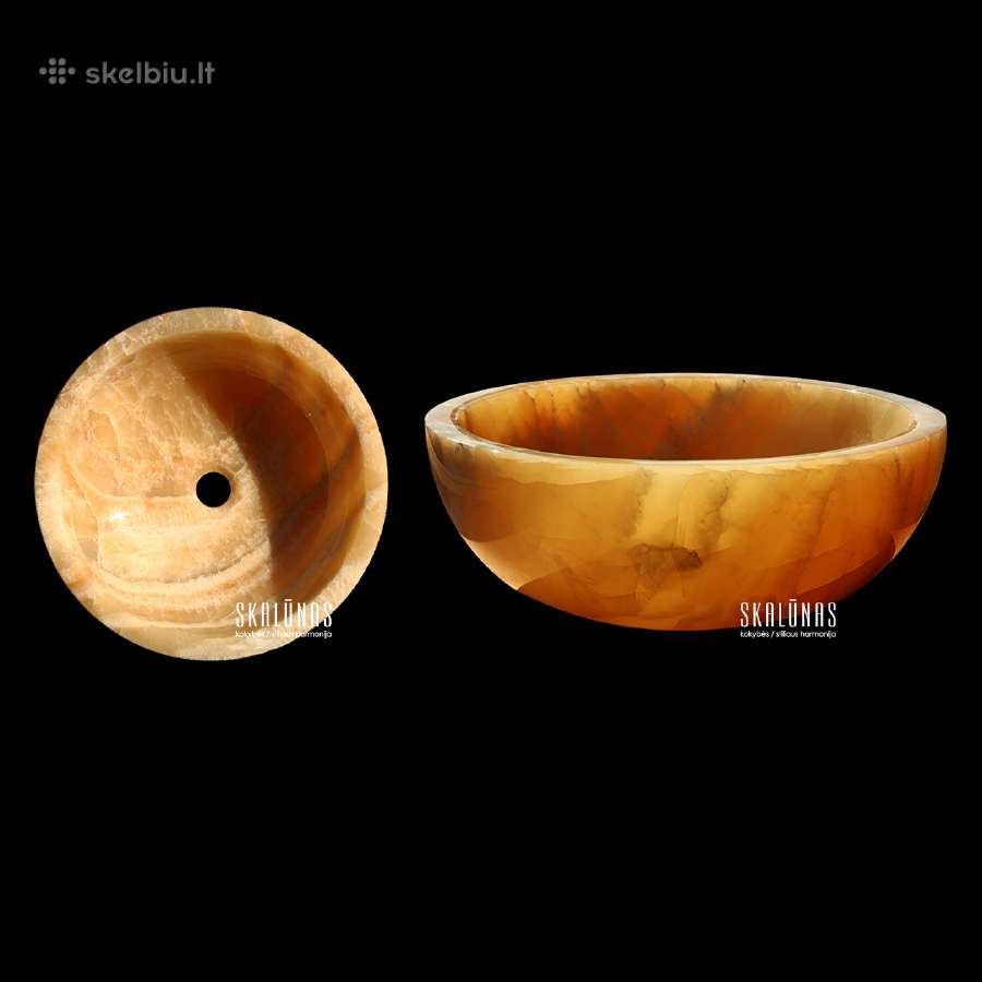 Vonios praustuvai (kriauklės) iš natūralaus akmens - nuotraukos Nr. 5