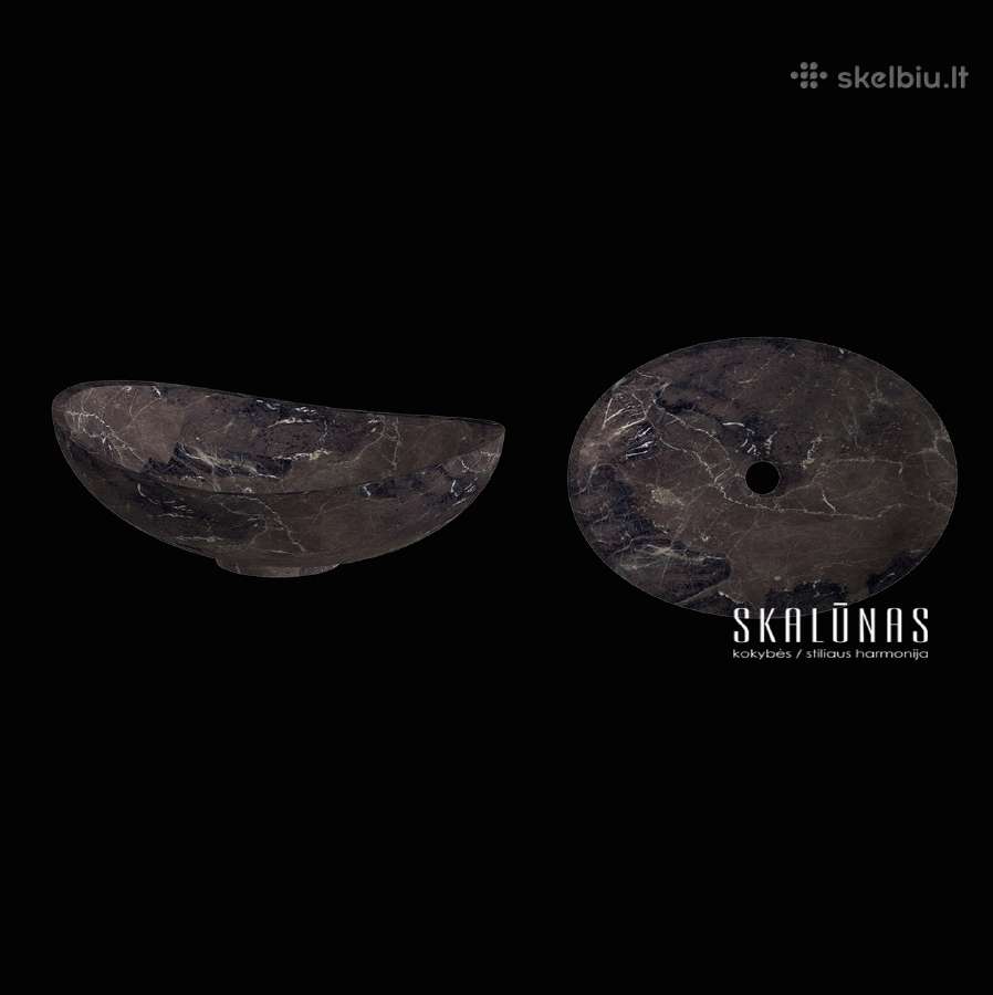 Vonios praustuvai (kriauklės) iš natūralaus akmens - nuotraukos Nr. 12