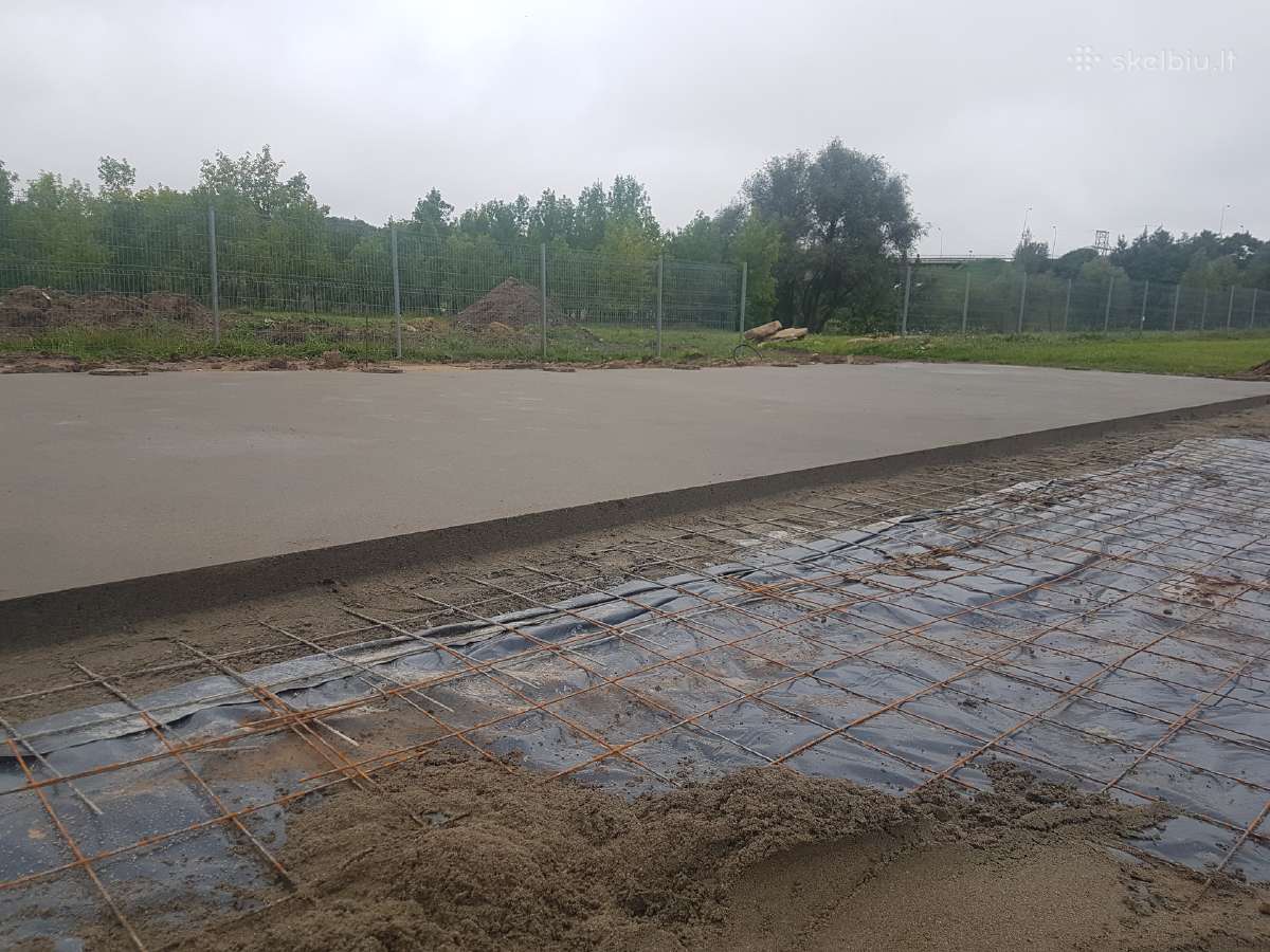 Grindų betonavimas ir šildomos grindys - nuotraukos Nr. 15
