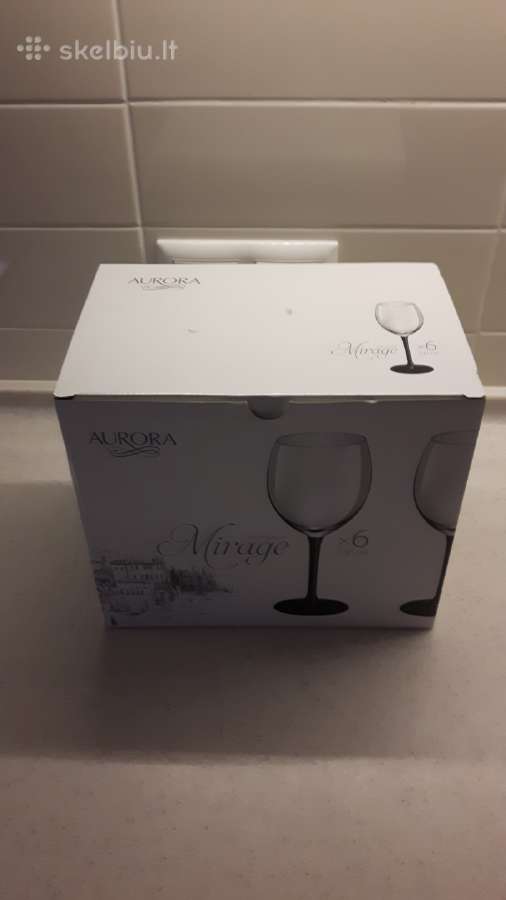 Vyno taurės Aurora Mirage, 330 ml, 6 vnt., naujos - nuotraukos Nr. 4