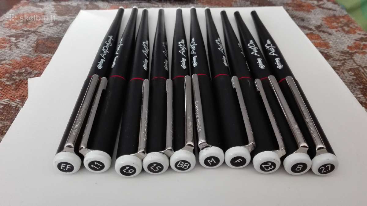 Parduodu parkerį Rotring Artpen, kaligrafijai.