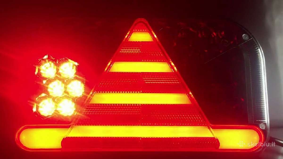 LED galiniai priekabos žibintai - nuotraukos Nr. 2