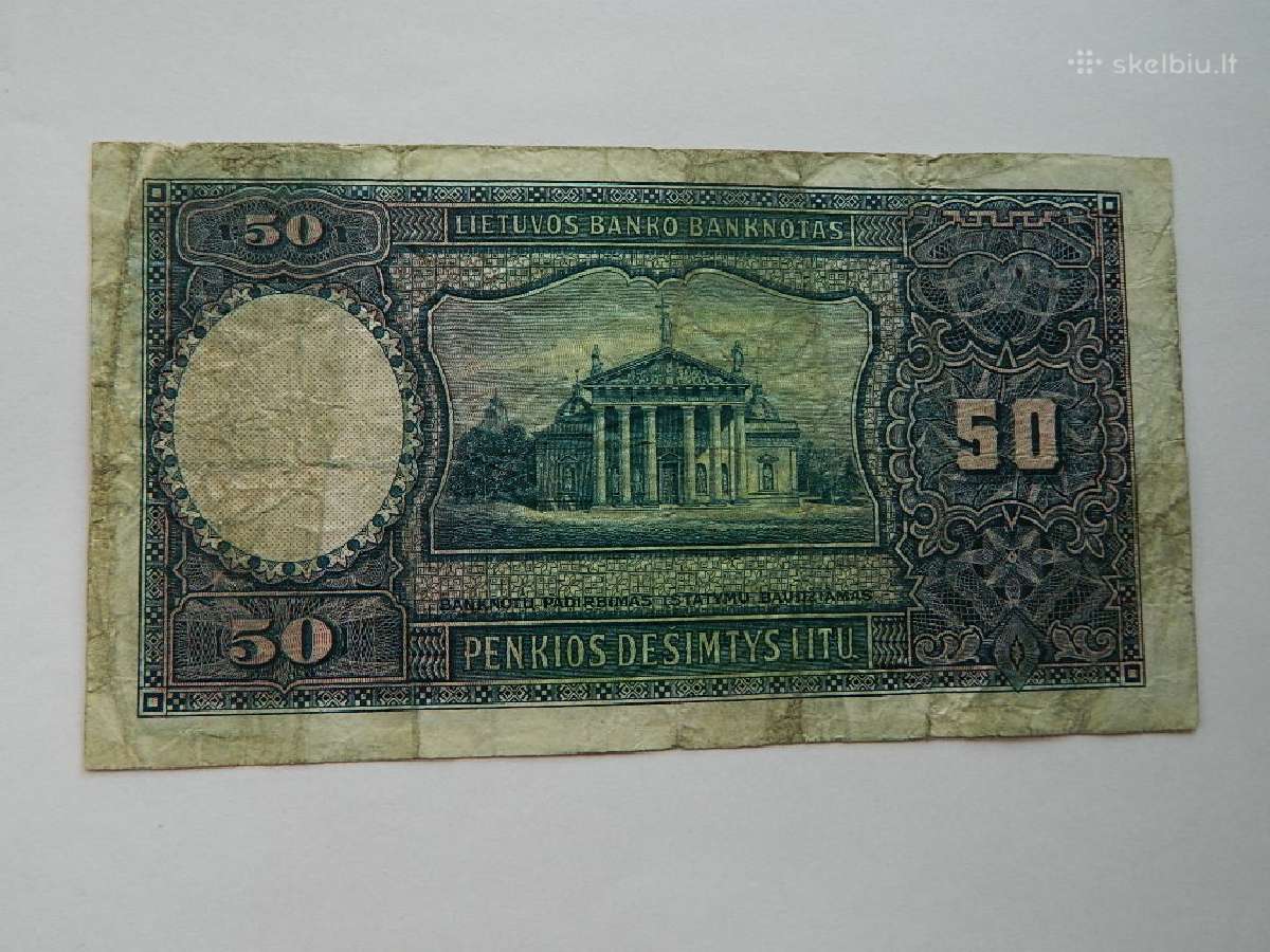 50 litu 1928 m. - nuotraukos Nr. 2