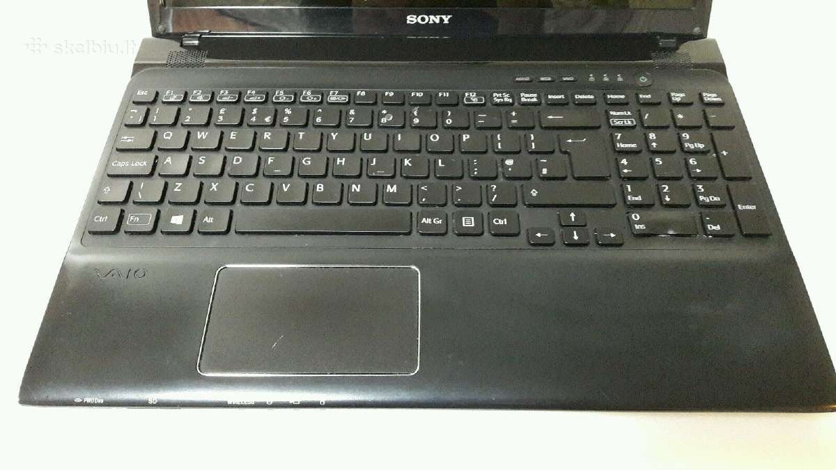 Pirksiu Sony Vaio Sve1513 nesiojamaji kompiuteri - nuotraukos Nr. 7