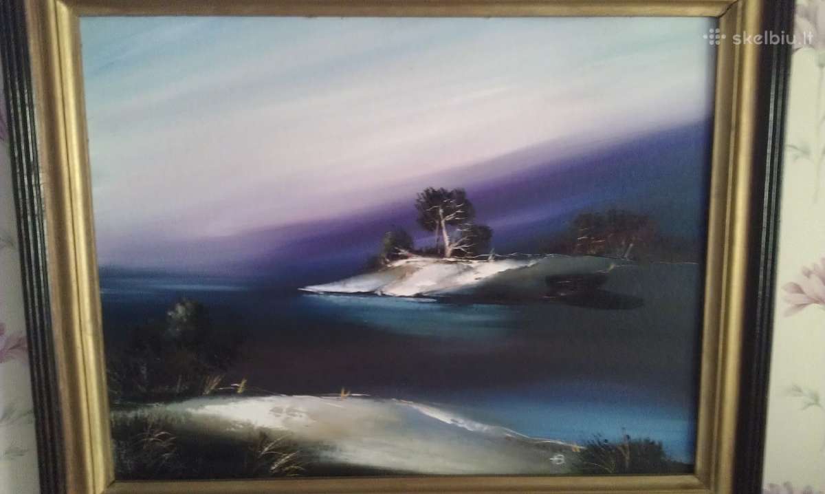 Paveikslas "Pušis kopose"matmenys: 77,5 cm/62,5 cm - nuotraukos Nr. 4