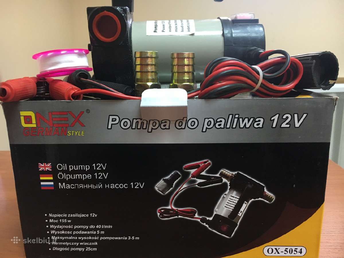 Pigiausiai 12v/24v Siurblys Dyz.kurui Perpumpuot - nuotraukos Nr. 2