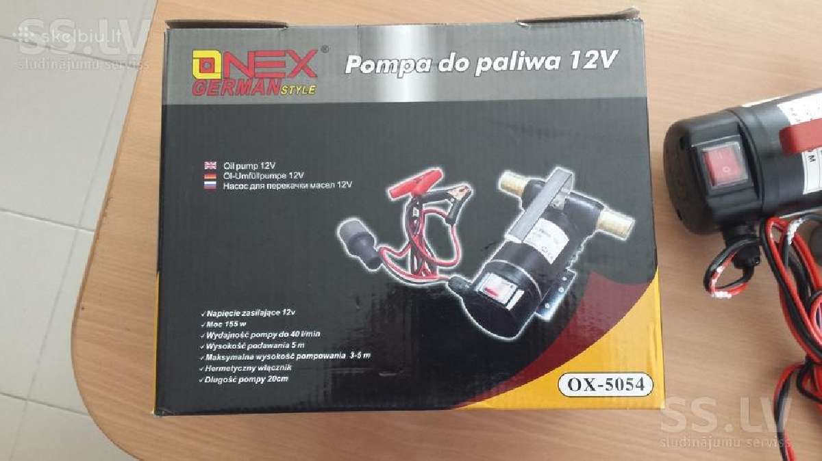 Pigiausiai 12v/24v Siurblys Dyz.kurui Perpumpuot - nuotraukos Nr. 3