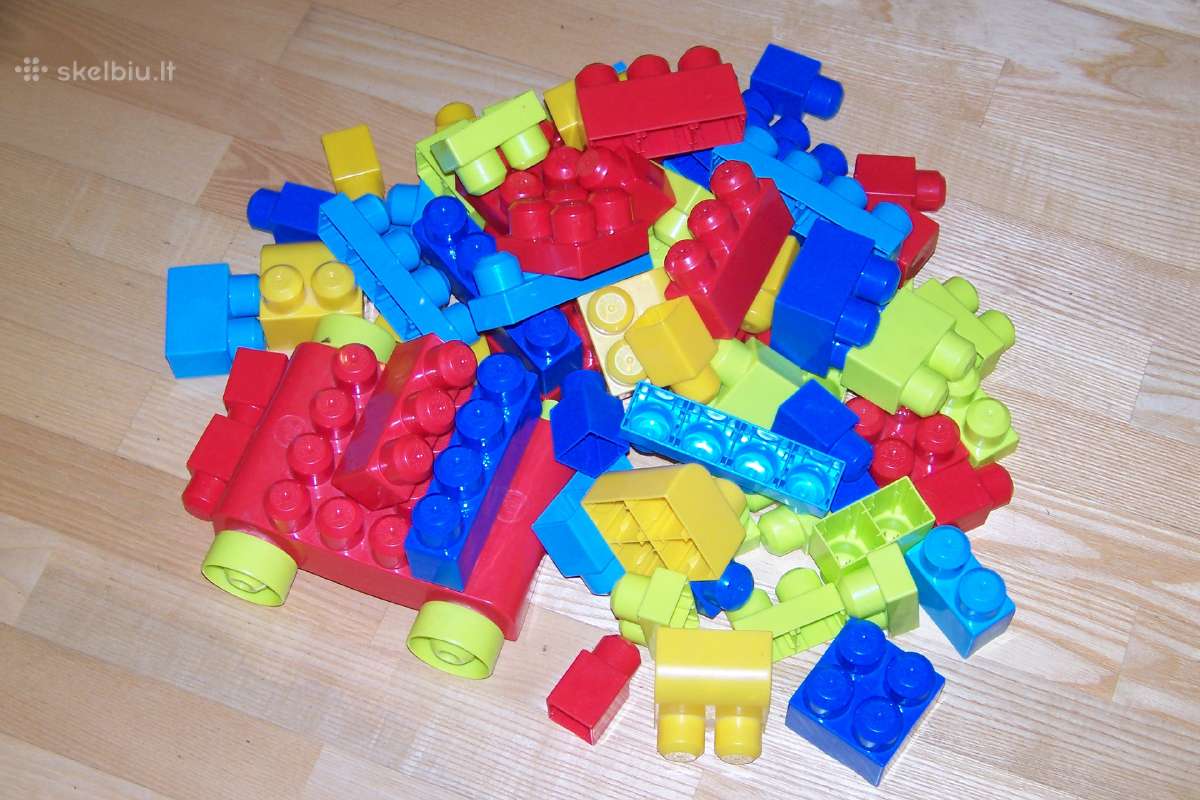 Mega Blocks naudotos kaladelės. - nuotraukos Nr. 2
