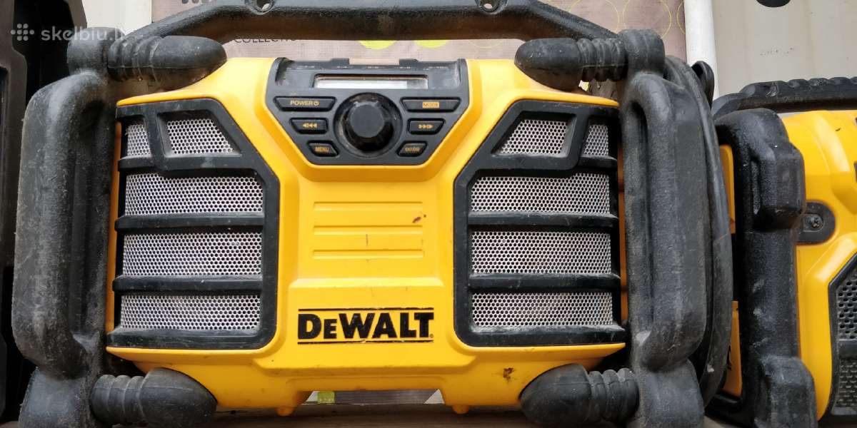 Statybines radijos dewalt makita milwaukee hitachi - nuotraukos Nr. 9