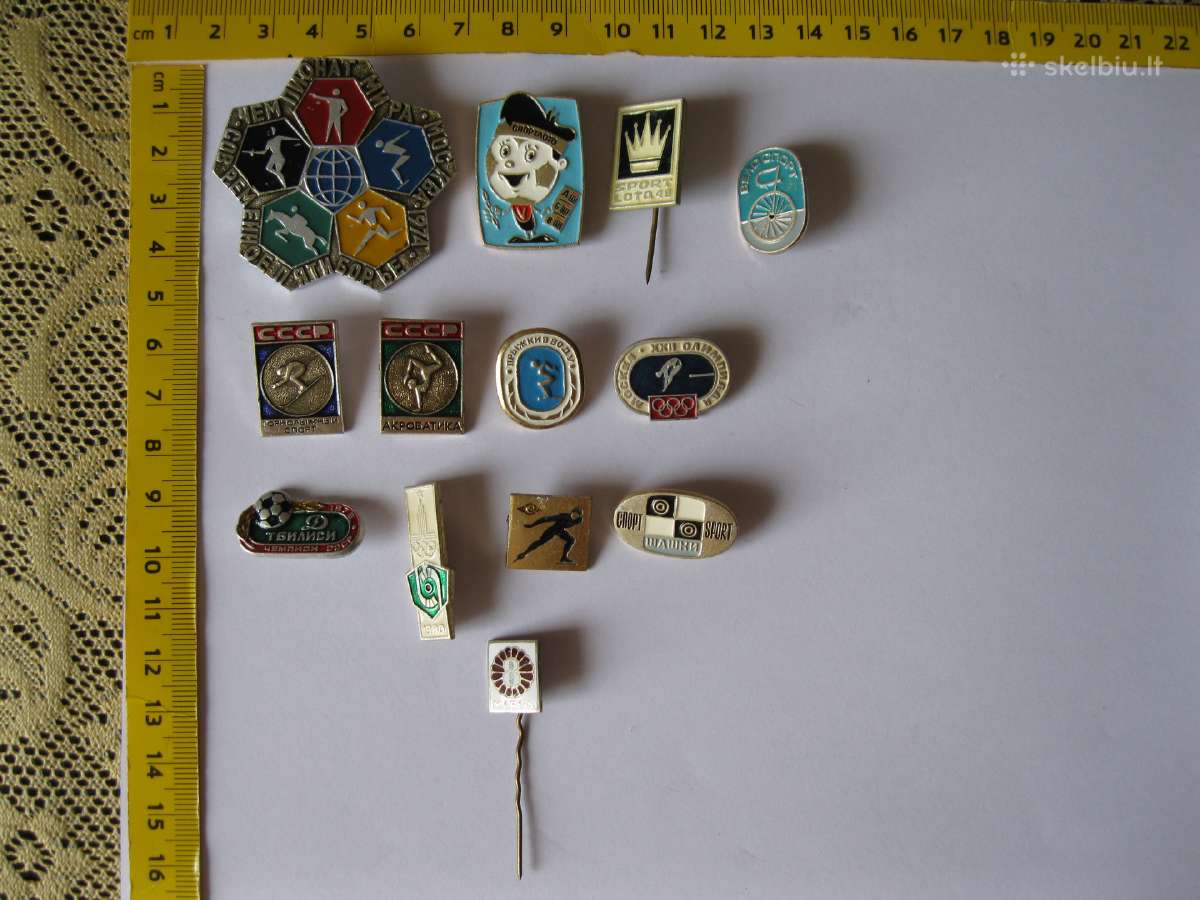 CCCP zenkliukai 13 vnt.zr. foto. = 10,- €.