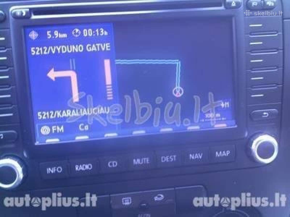 Vw Rns 315 Lietuvos žemėlap. ir kitoms sistemoms - nuotraukos Nr. 7
