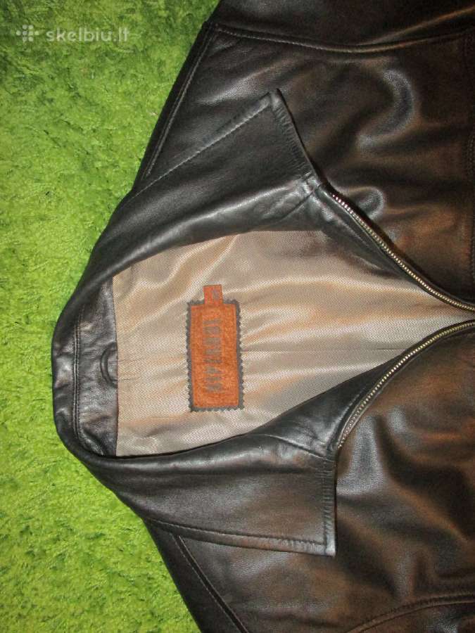 Striukė tikros odos, beveik nauja, juoda XL-XXL - nuotraukos Nr. 8