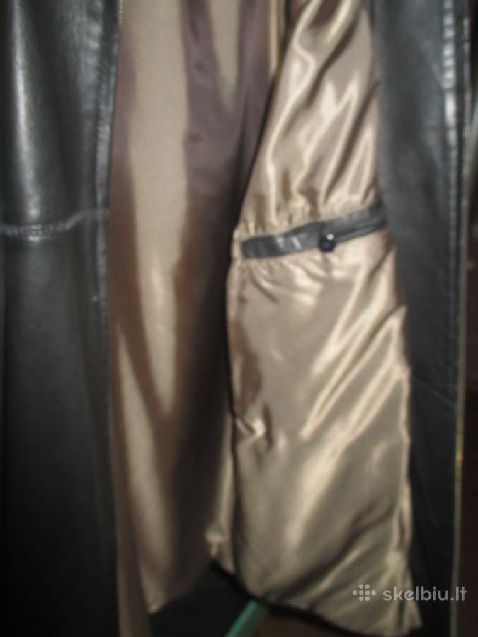Striukė tikros odos, beveik nauja, juoda XL-XXL - nuotraukos Nr. 17