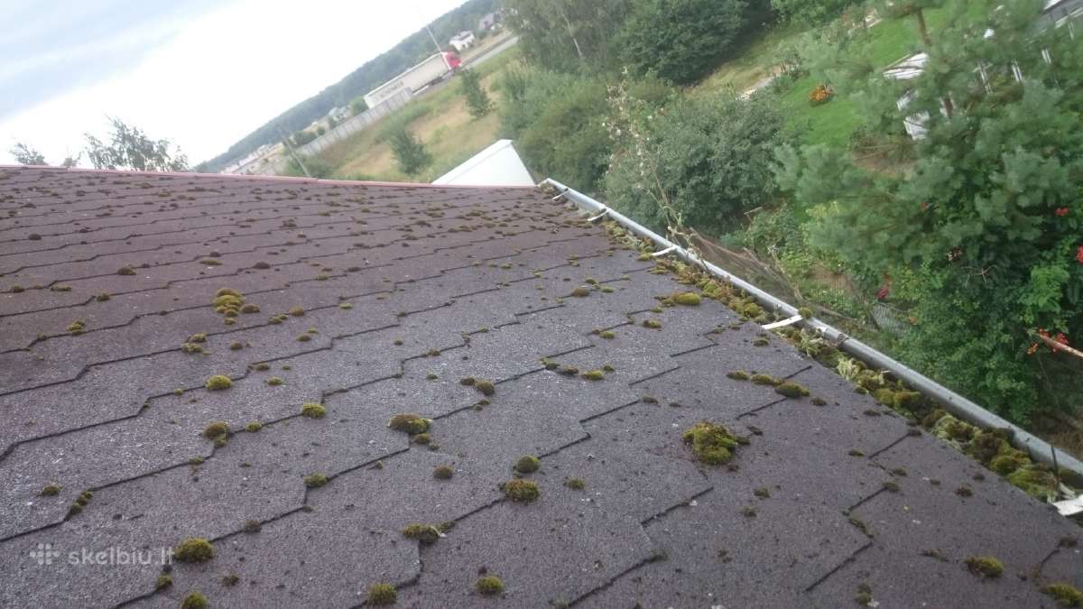 Lietvamzdžių, latakų ir stogų valymas - nuotraukos Nr. 14