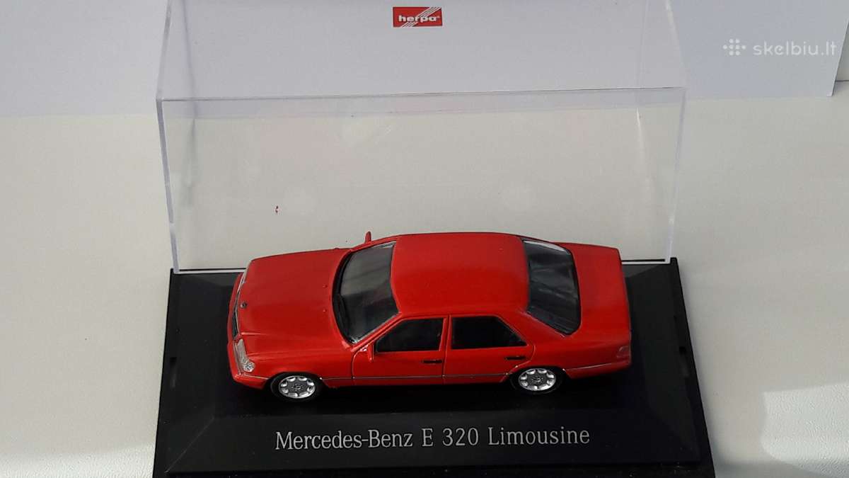 1/43 modeliukai MB E-class E320 W124 - nuotraukos Nr. 6