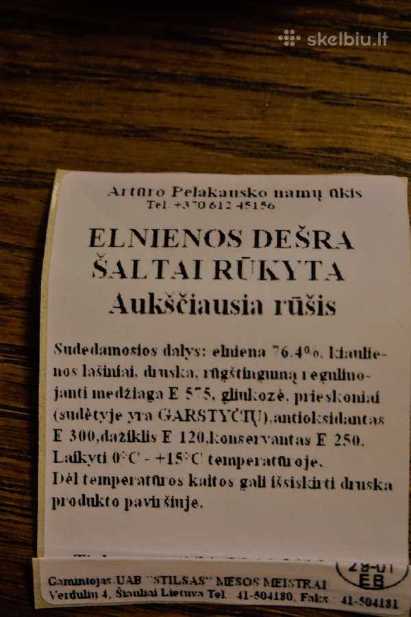 Elnienos Skerdiena, Elnienos Dešrytė, Konservai - nuotraukos Nr. 7