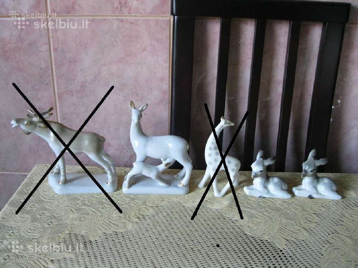 Porceliano Statuleles.zr. Foto .Be Defektu