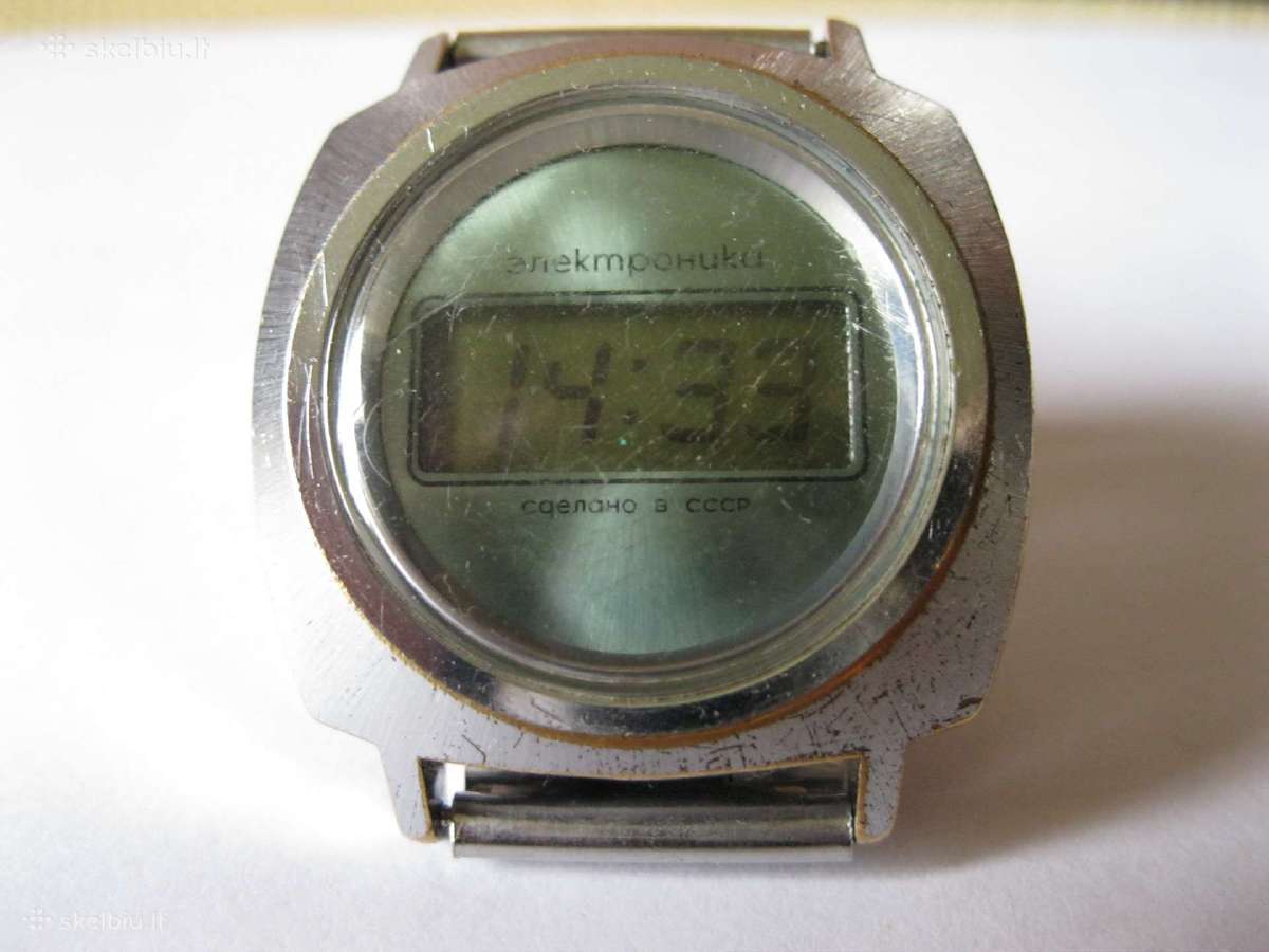 Laikrodis Elektonika Veikia .zr. Foto.pirmas Model - nuotraukos Nr. 8