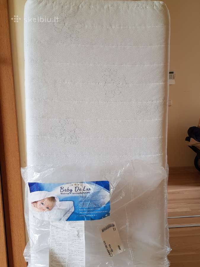 Čiužinukas lovytei Baby de lux+pagalvė - nuotraukos Nr. 2