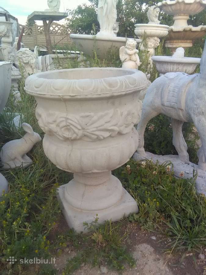 Išskirtinės betono Vazos skulptūros, fontanai Jums - nuotraukos Nr. 8