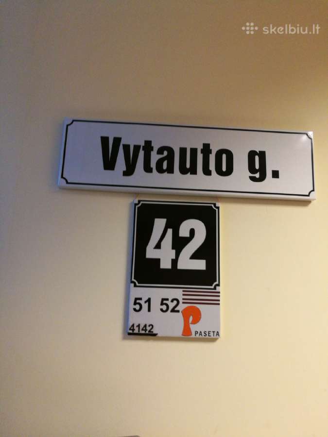 Gatvės pavadinimų. namo numerių lentelės - nuotraukos Nr. 17