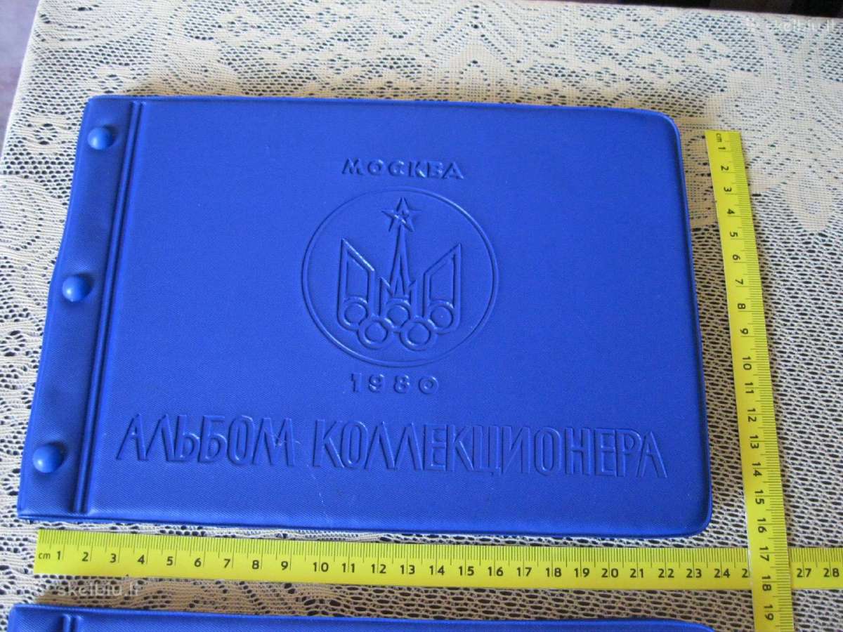 CCCP Olimpiados 1980 Kolekciniai Albumai .zr. foto - nuotraukos Nr. 2