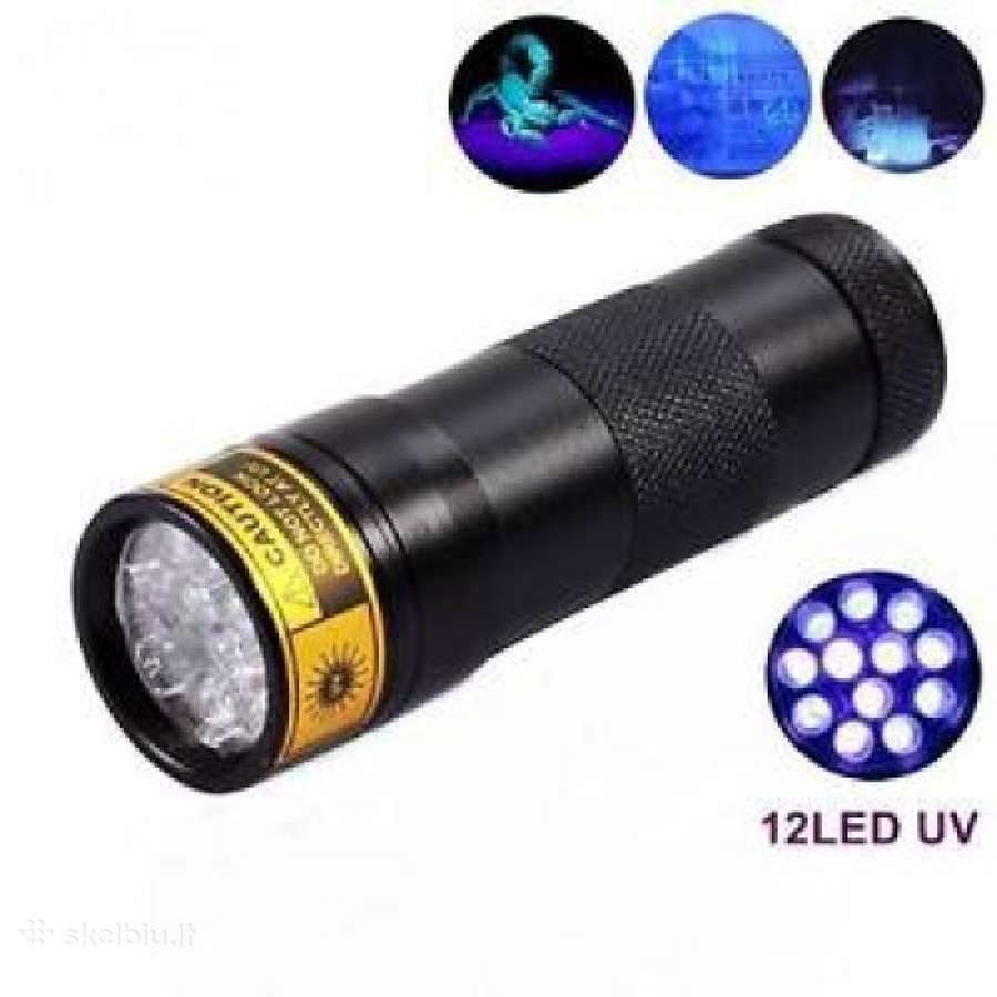 Ultravioletiniai Uv prožektoriai ir žibintuvėliai - nuotraukos Nr. 16