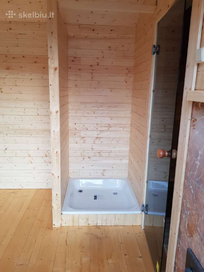 Pirtys lauko pavėsinės medinis sodo namelis - nuotraukos Nr. 20