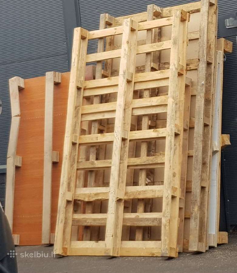 Nemokamai Išvežame padėklus kt. medines konstrukc.